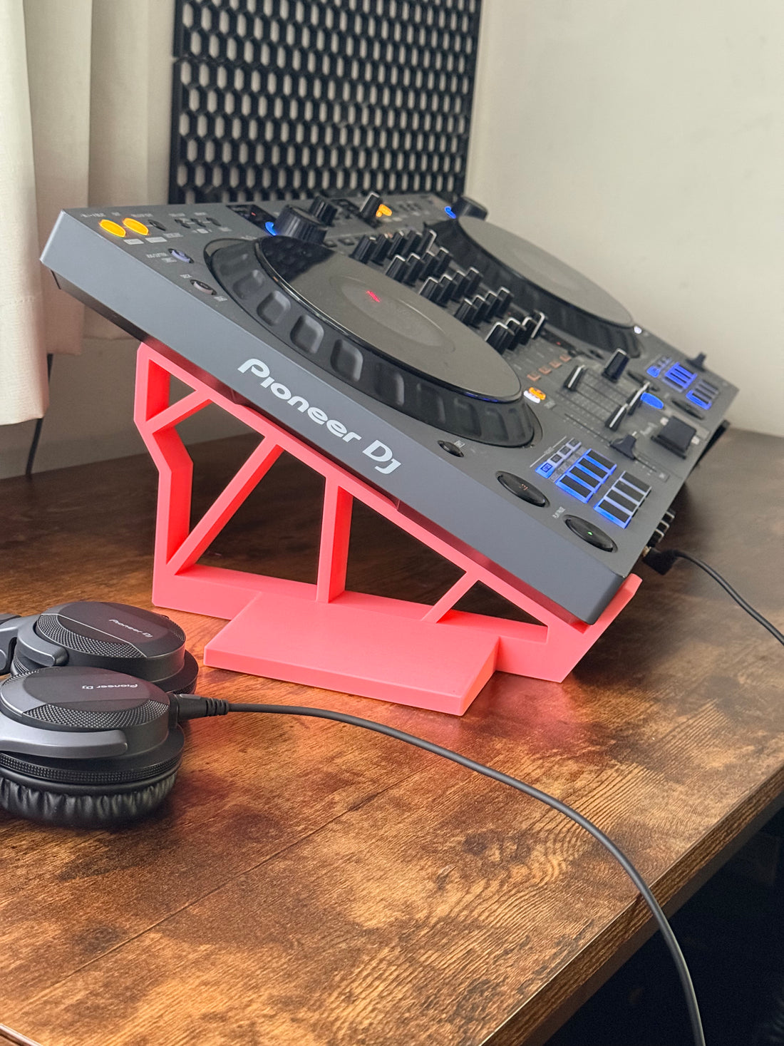 Glow in the Dark DJ Deck Stands | UV Reactive Controller Risers | Low Incline, XL & High Incline | Pioneer DDJ, FLX4, FLX10, RX3 & More