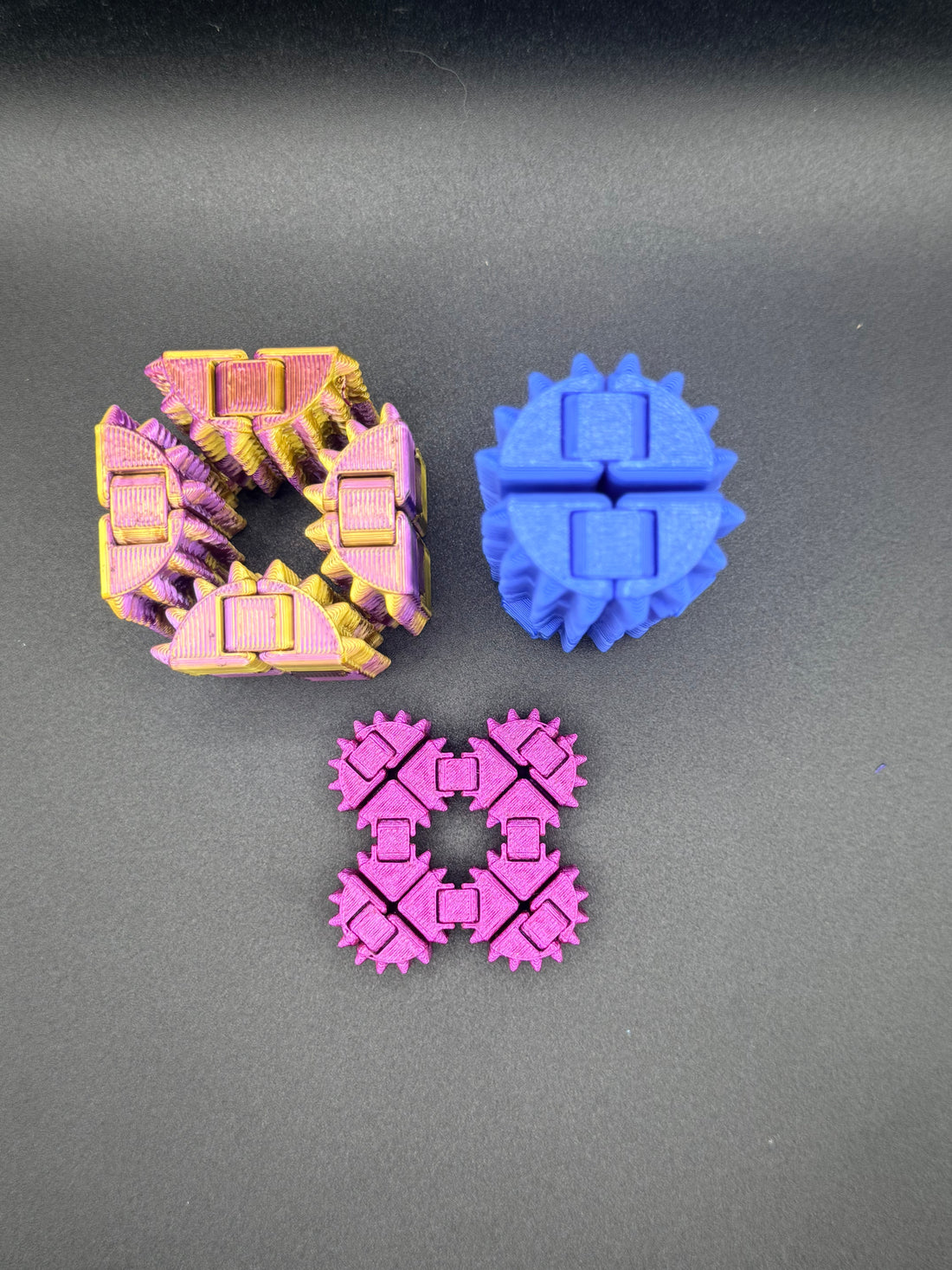 Spiked Infinity Cube | Tactile Stim Fidget | Transforming Ouchie Desk Toy | Stress Relief Fidget