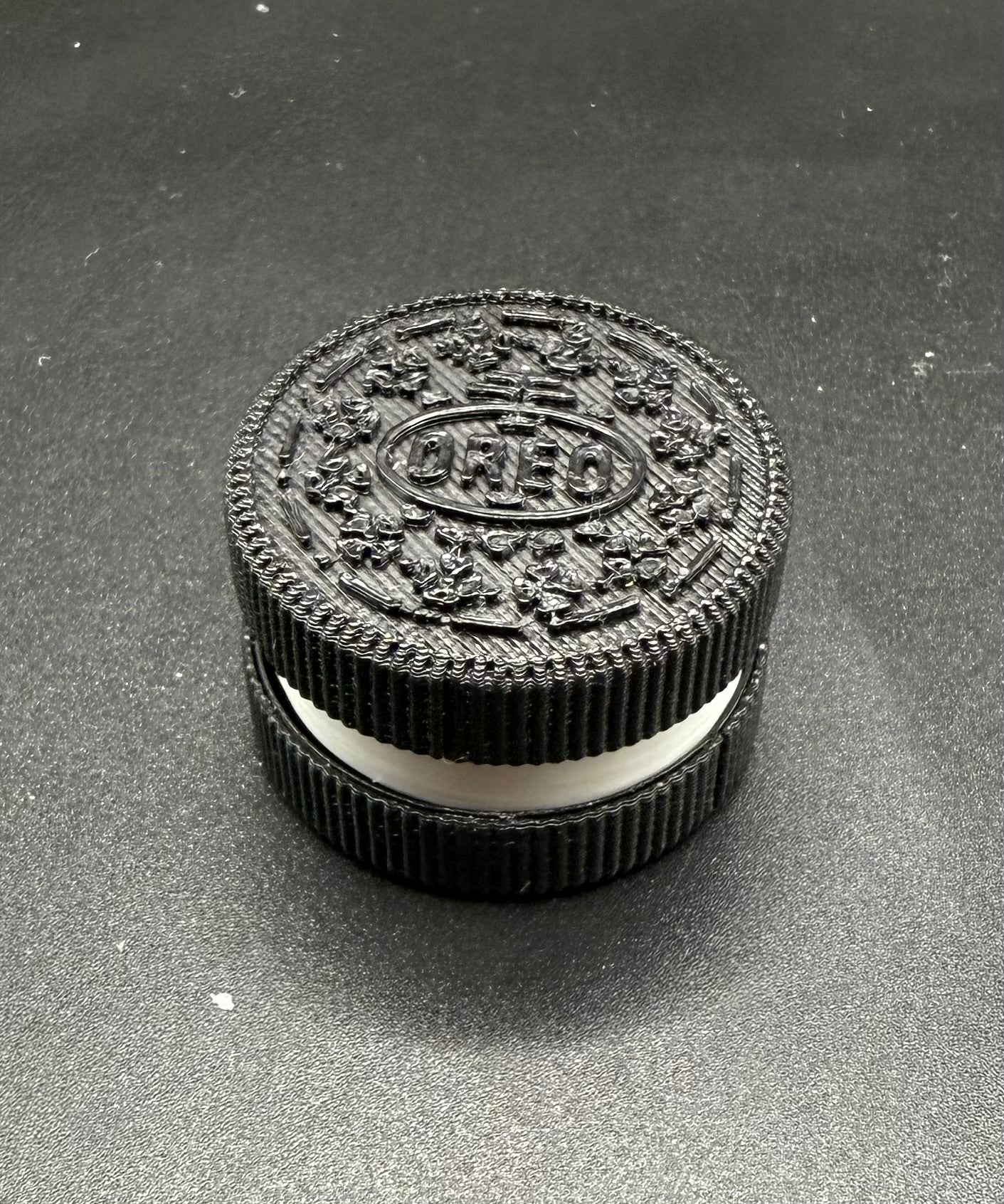 Oreo Clicker Fidget Toy | Stress Relief Biscuit Fidget