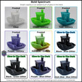 Planetary Gear Fidget Spinner | Mechanical Desk Toy | Stress Relief Fidget for Focus & Relaxation in vibrant colors and glitters.