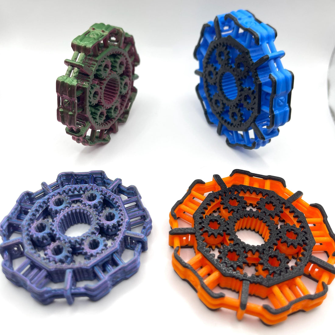 Planetary Gear Fidget Spinner | Mechanical Desk Toy | Stress Relief Fidget for Focus & Relaxation