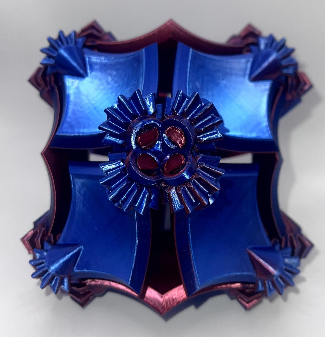 Gear Orb Fidget – Rotating Shape-Shifting 3D Printed Fidget Toy