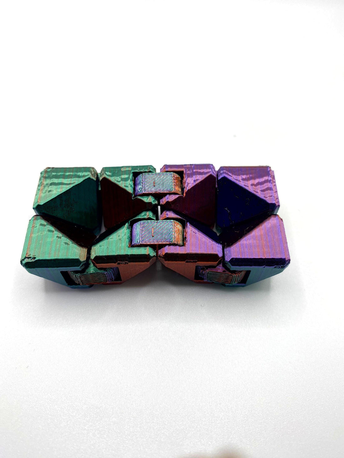 Infinity Cube Fidget Toy | Endless Flip Desk Fidget for Focus, ADHD & Stress Relief