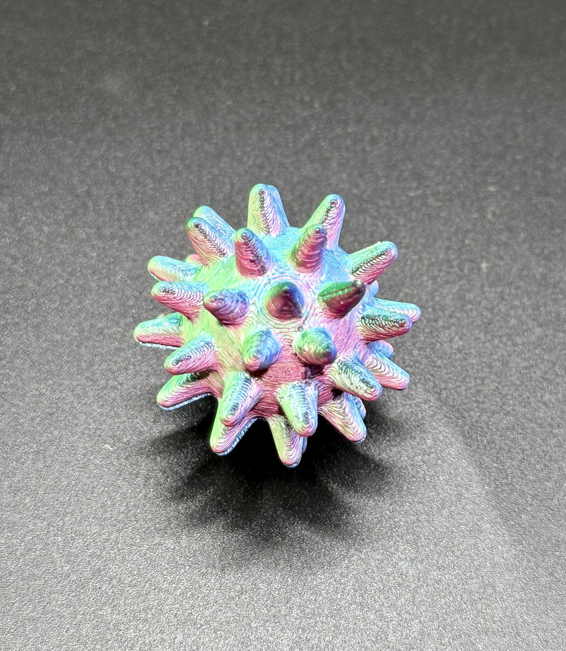 3D Printed Orb Collection – Set of 8 Textured Interactive Balls featuring unique surface patterns and vibrant colors.