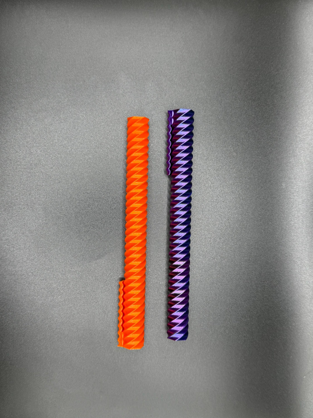 Sliding Sheath Fidget Pen | Hidden Bic Refill Pen | Spiral Motion Decorative Lid | Functional Desk Toy